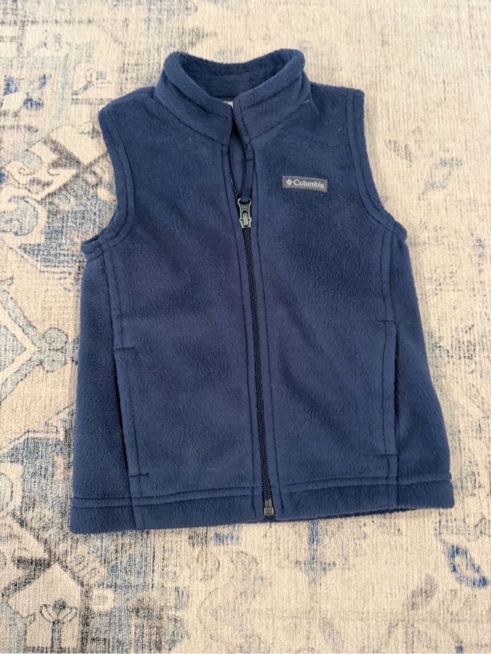 Columbia Kids Navy Blue Fleece Vest